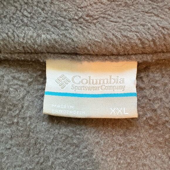 Columbia Mens Steens Mountain Half Snap Pullover Fleece Sweater Gray‎ Size XXL - Picture 7 of 12